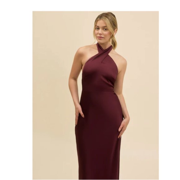 Park and Fifth - Burgundy Stanton Dress NWT - Picture 2 of 2